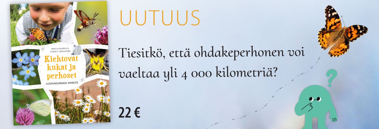 Kiehtovat kukat ja perhoset